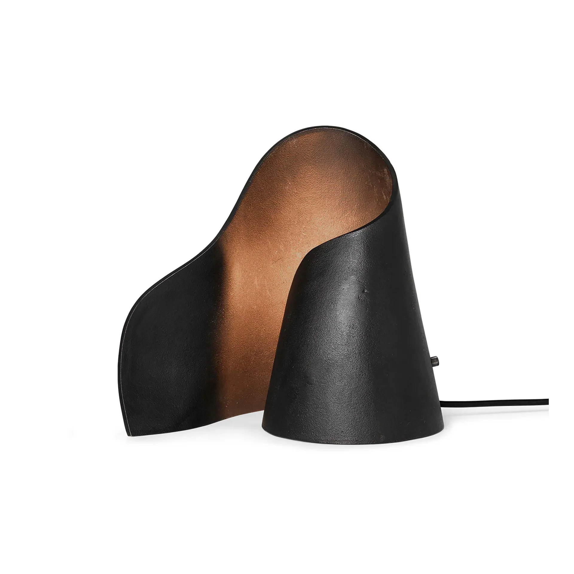 Candeeiro de mesa Oyster, Preto Ferm Living