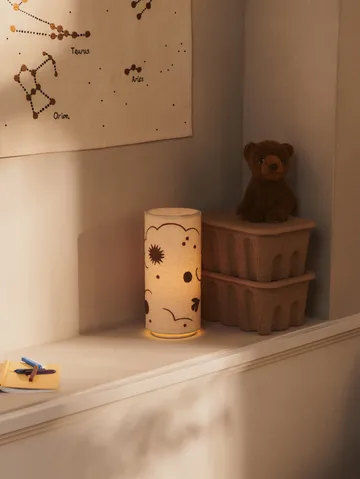 Candeeiro de mesa Skye - Natural-bronze - Ferm Living