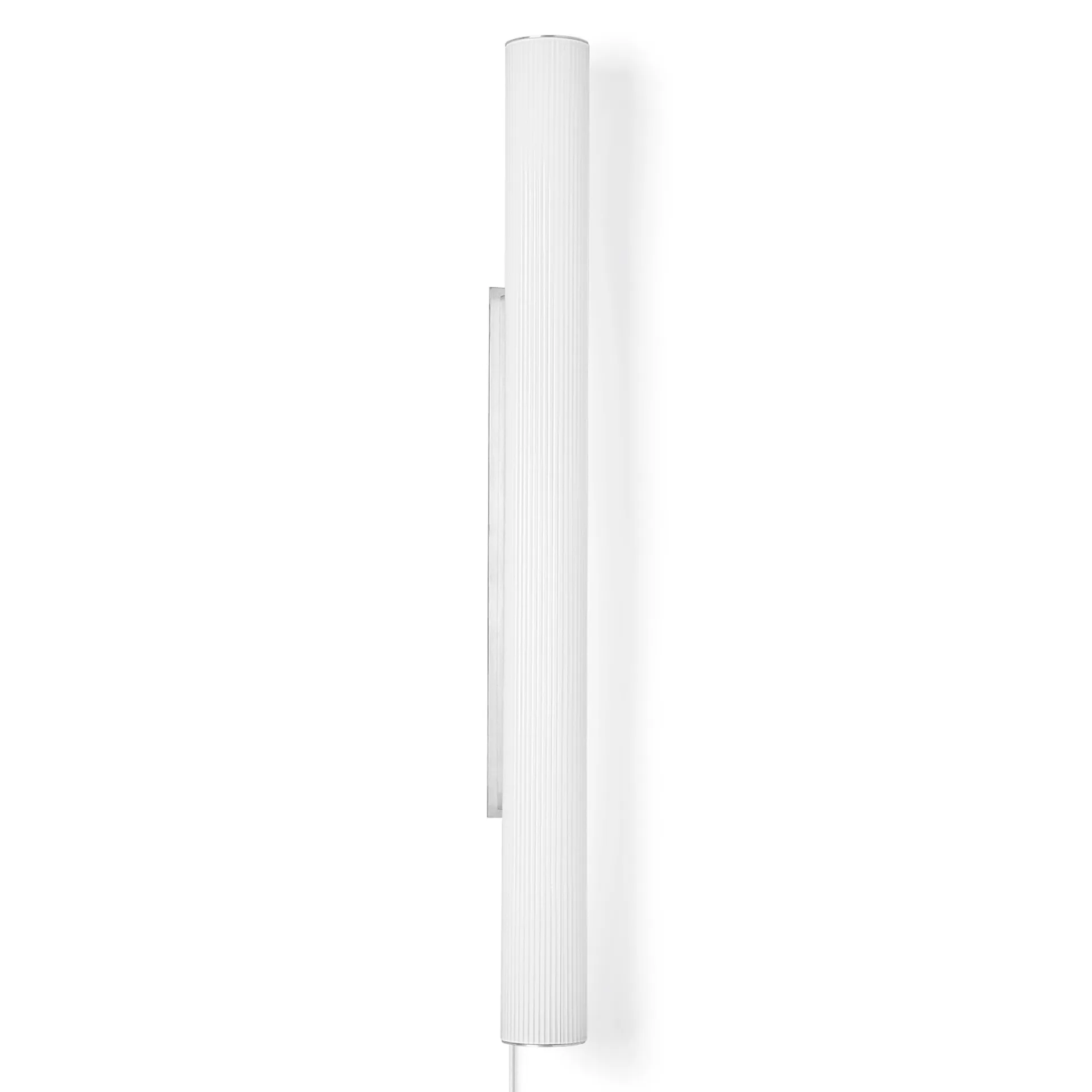 Candeeiro de parede Vuelta 100 cm, Branco-aço inoxidável Ferm Living