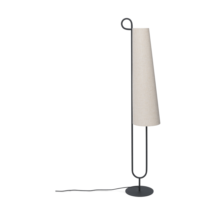 Candeeiro de pé Ancora - Preto-Natural - Ferm Living