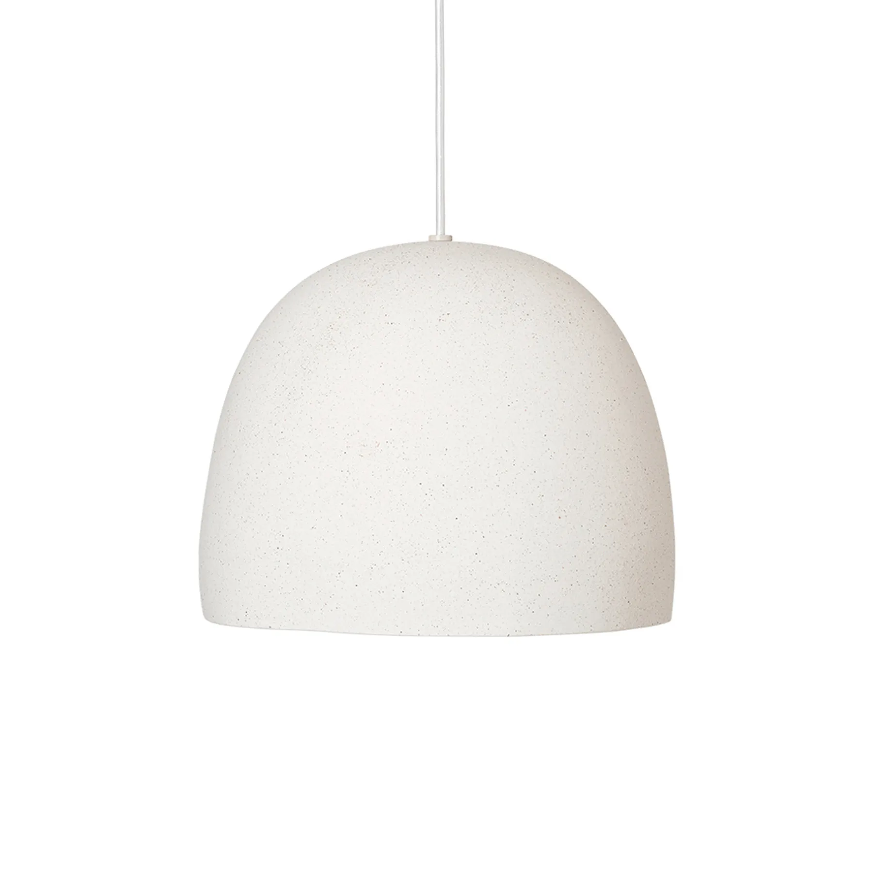 Candeeiro suspenso Speckle Ø30,5 cm, Off white Ferm Living