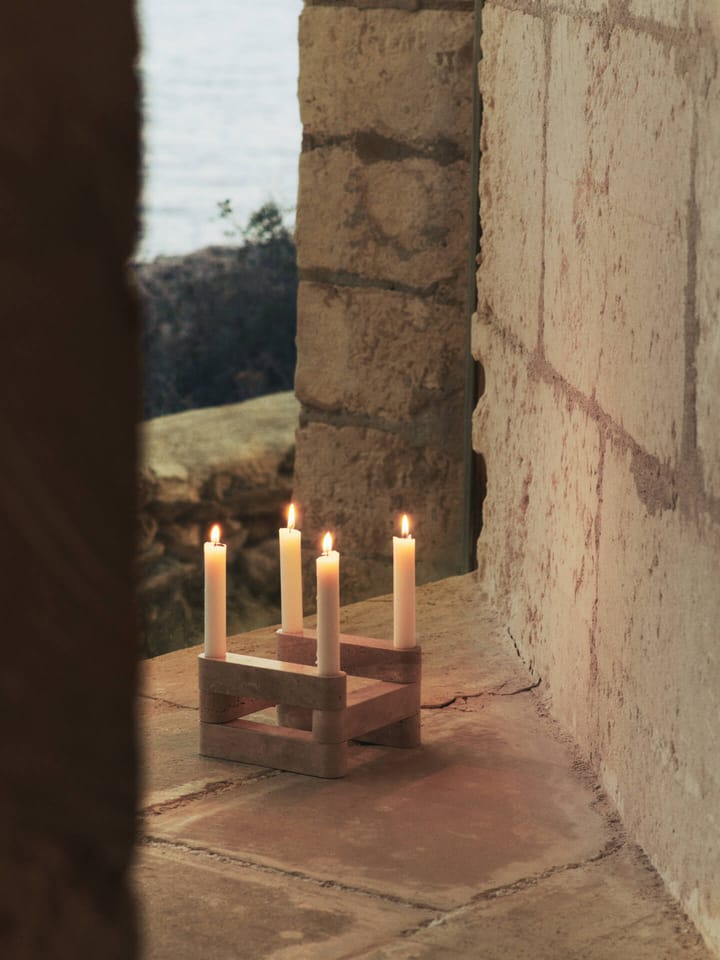 Candelabro Newel modul conjunto de 6
, Travertine Ferm Living