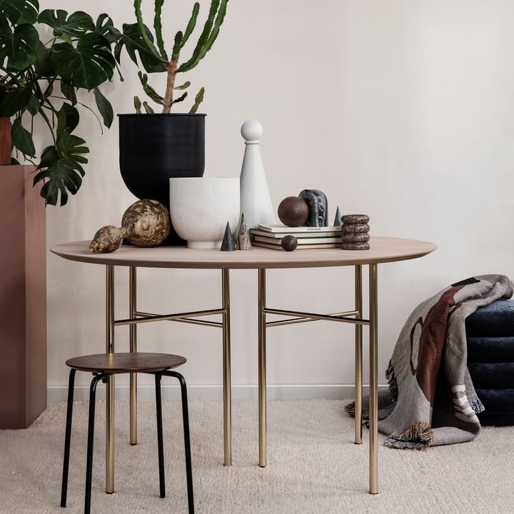 Caneca de escova de dentes Bendum, brown marble Ferm Living