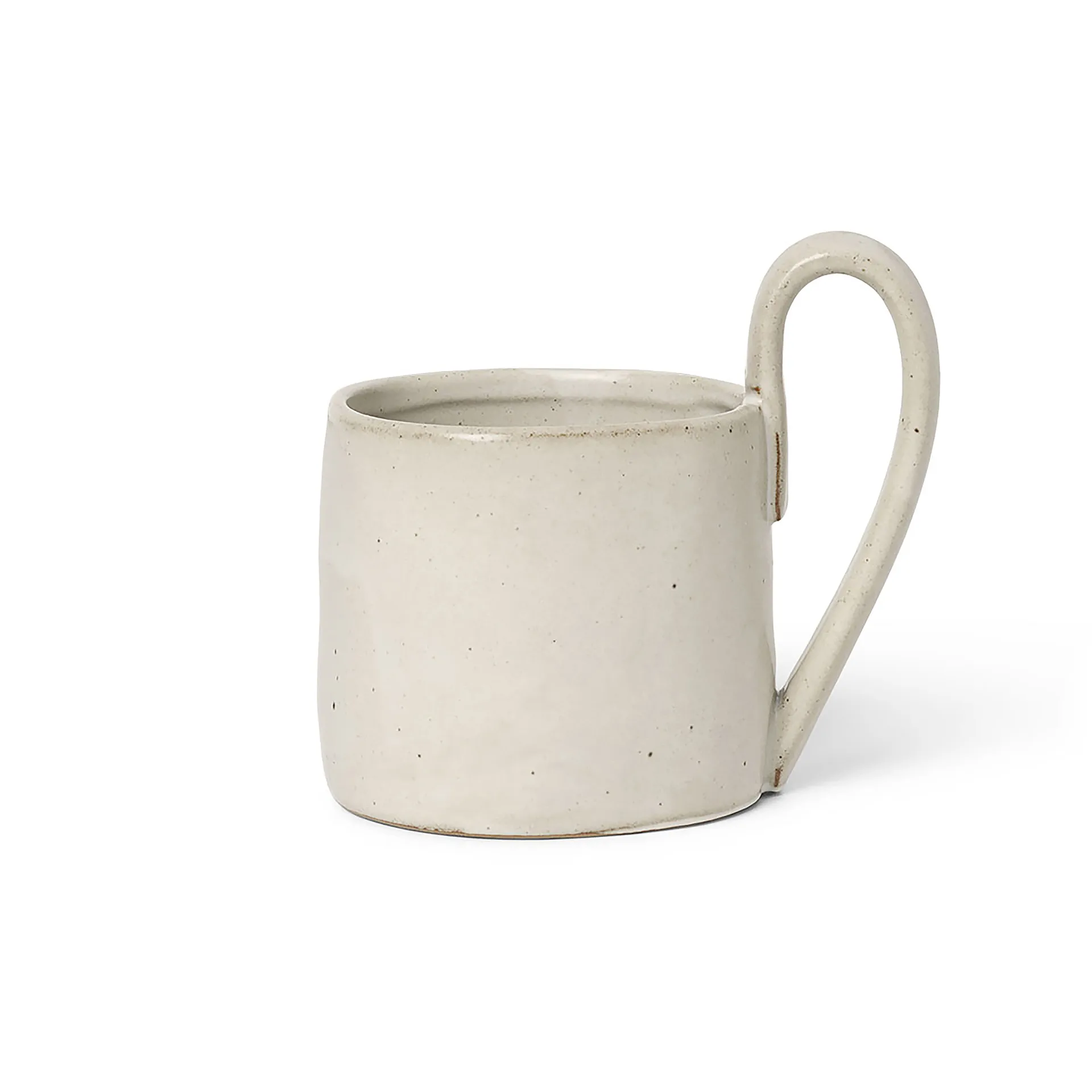 Caneca Flow 36 cl, Off-white speckle Ferm Living