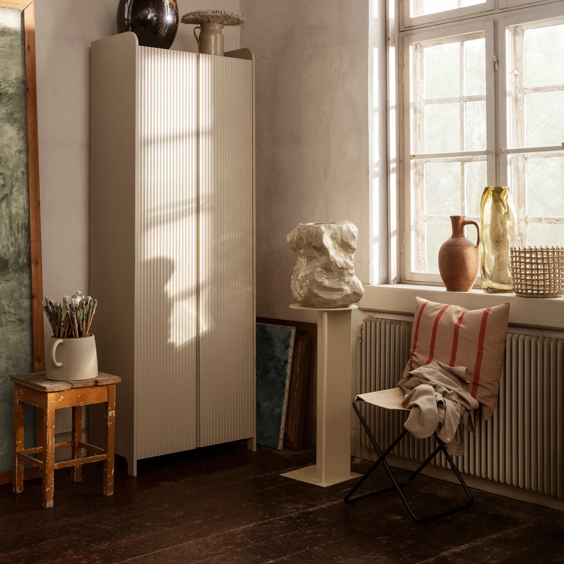 Capa de almofada Grand 50x50 cm, Camel-red Ferm Living