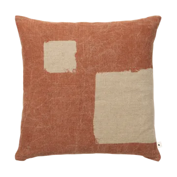 Capa de almofada Oleo 50x50 cm - Terracotta-Natural - Ferm Living