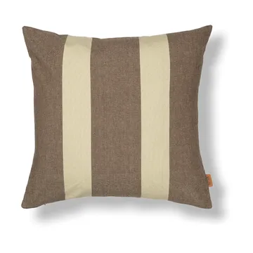 Capa de almofada Strand outdoor 50x50 cm - Carob brown-parchment - Ferm Living