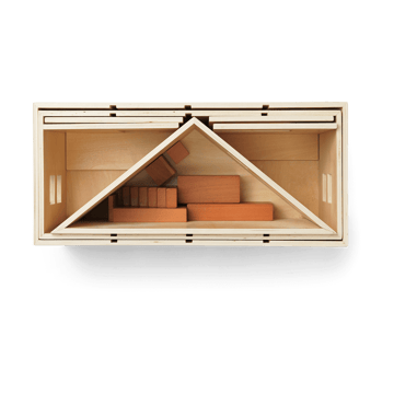 Casa de bonecas dobrável Toro - Natural - Ferm Living