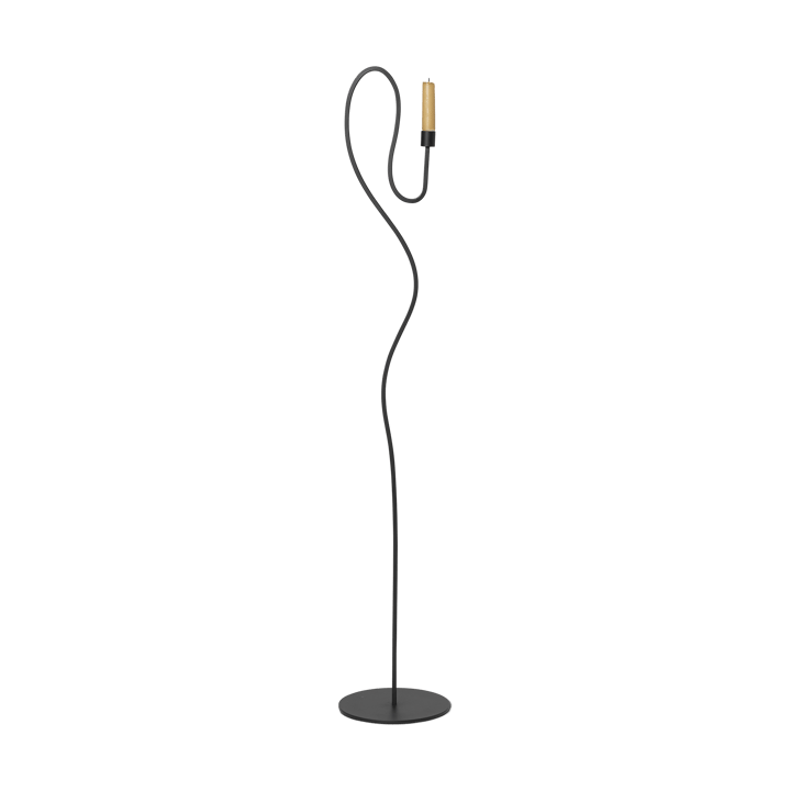 Castiçal de chão Valse, Black Ferm Living