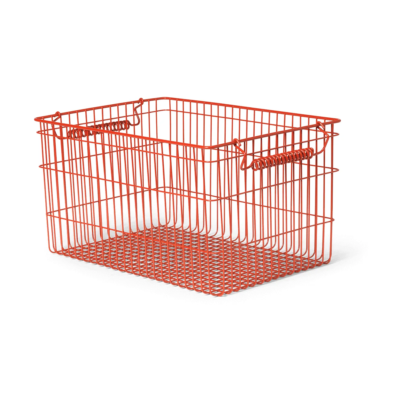 Cesto Cala empilhável 2 un., Poppy red, 36,2x26,2x20,2 cm Ferm Living