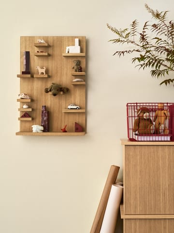 Cesto Cala empilhável 2 un. - Poppy red - Ferm Living