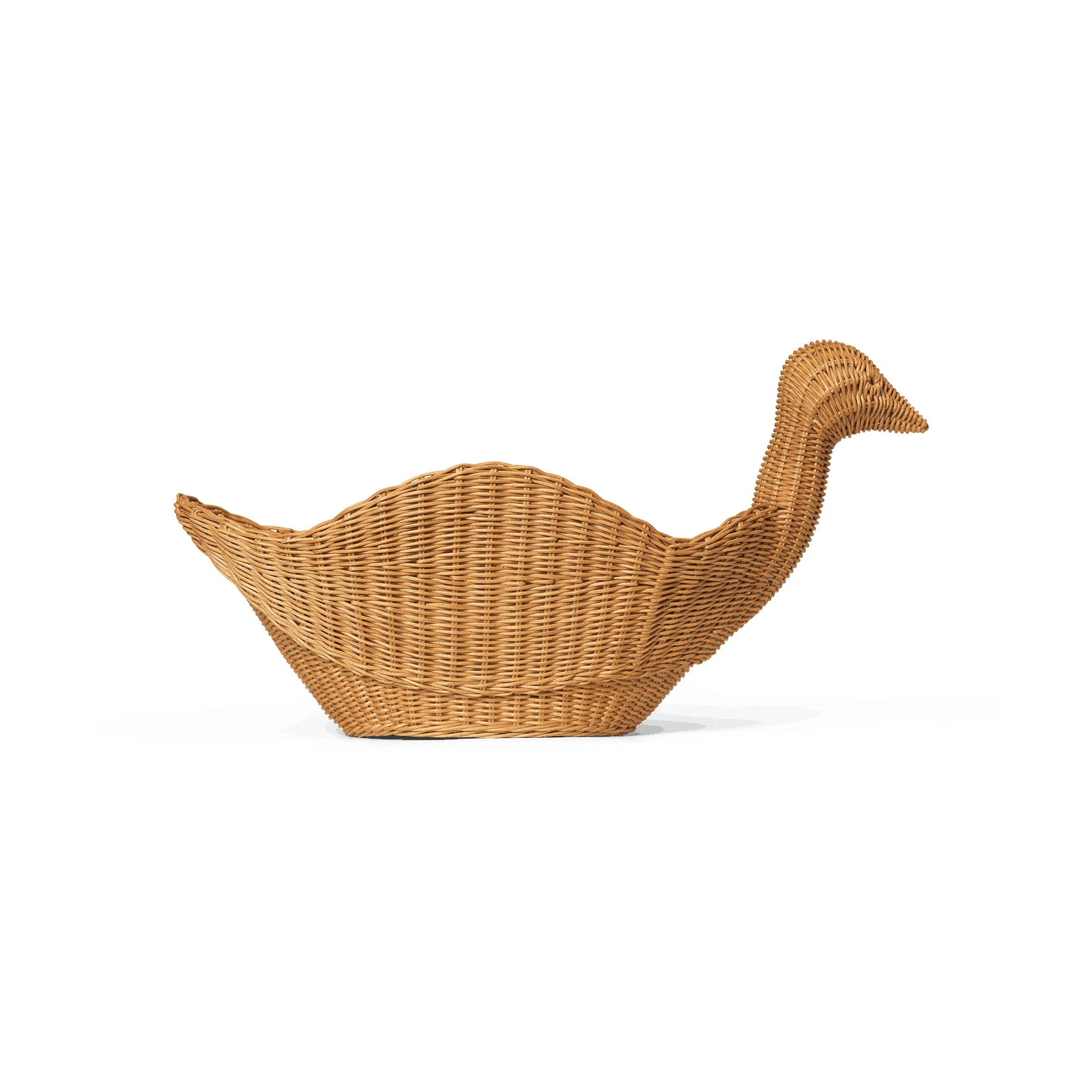 Cesto de arrumação Bird 40x28,5x74 cm, Natural Ferm Living