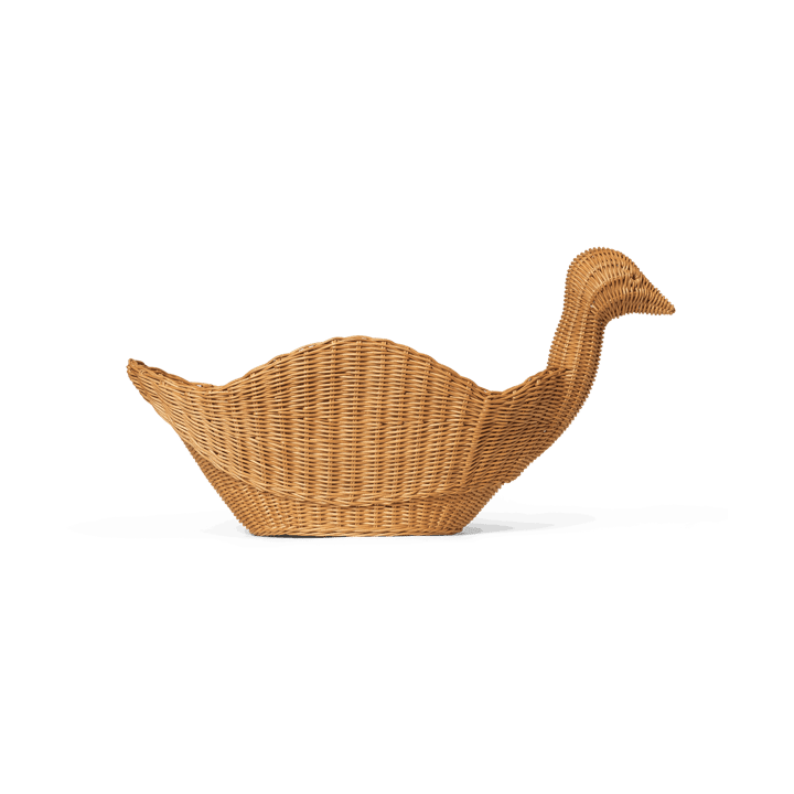 Cesto de arrumação Bird 40x28,5x74 cm, Natural Ferm Living