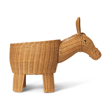 Cesto de arrumação Donkey 49x35x66 cm - Natural - Ferm Living