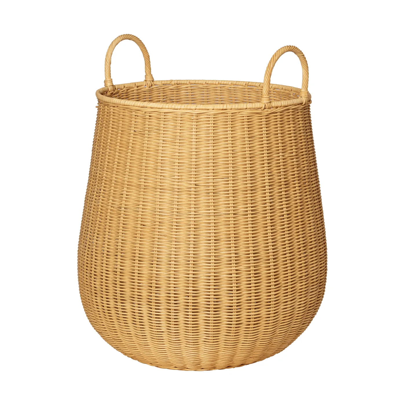 Cesto de roupa entrançado, Médio, natural Ferm Living