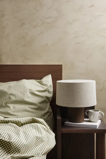 Check jogo de cama 140x200 cm - Lemon-olive - Ferm Living