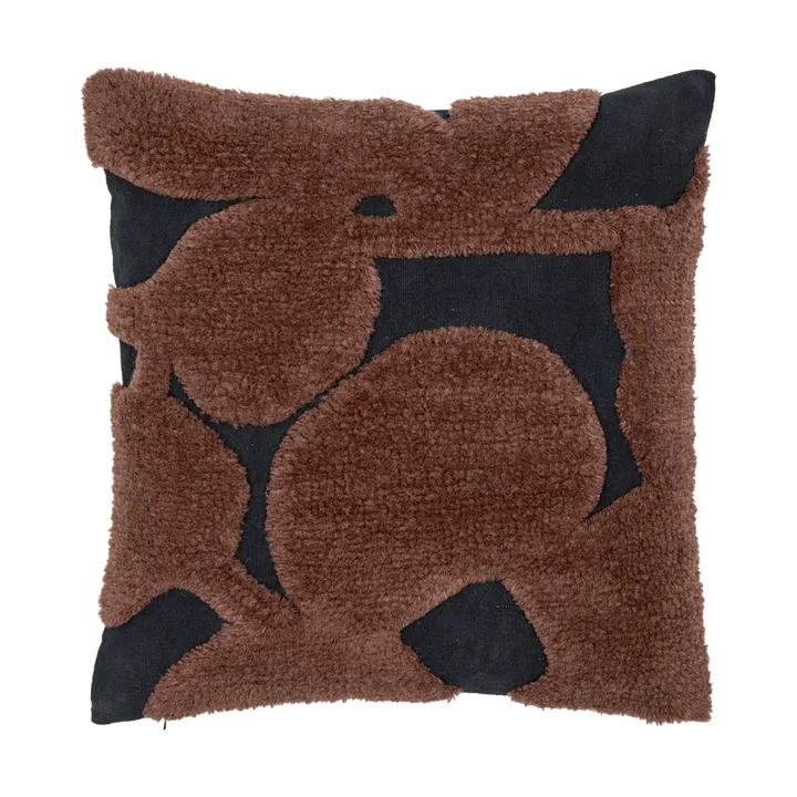 Cilla almofada tufada - Black-chocolate preto 50x50 cm - Ferm Living