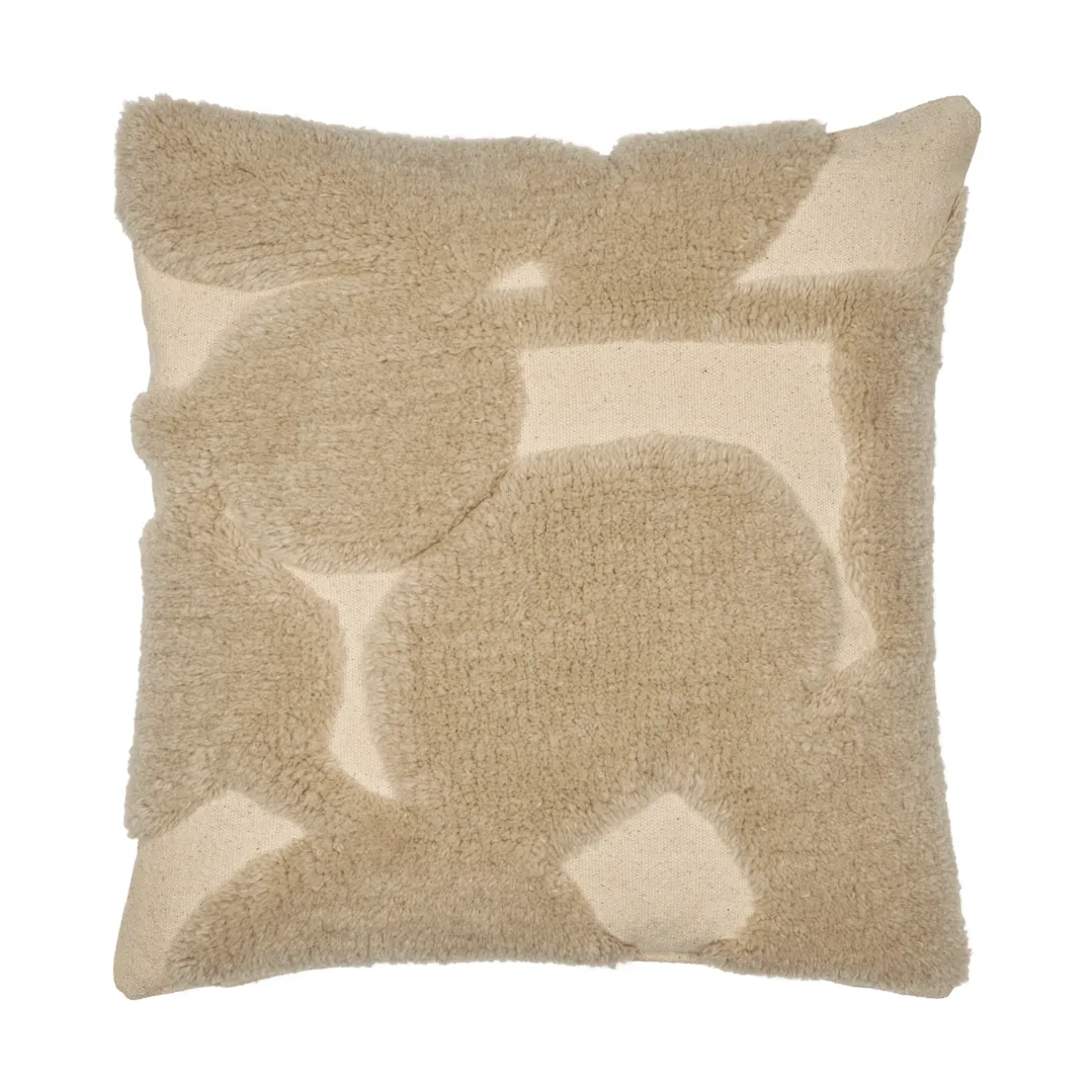 Cilla almofada tufada, Off-white-parchment, 50x50 cm Ferm Living