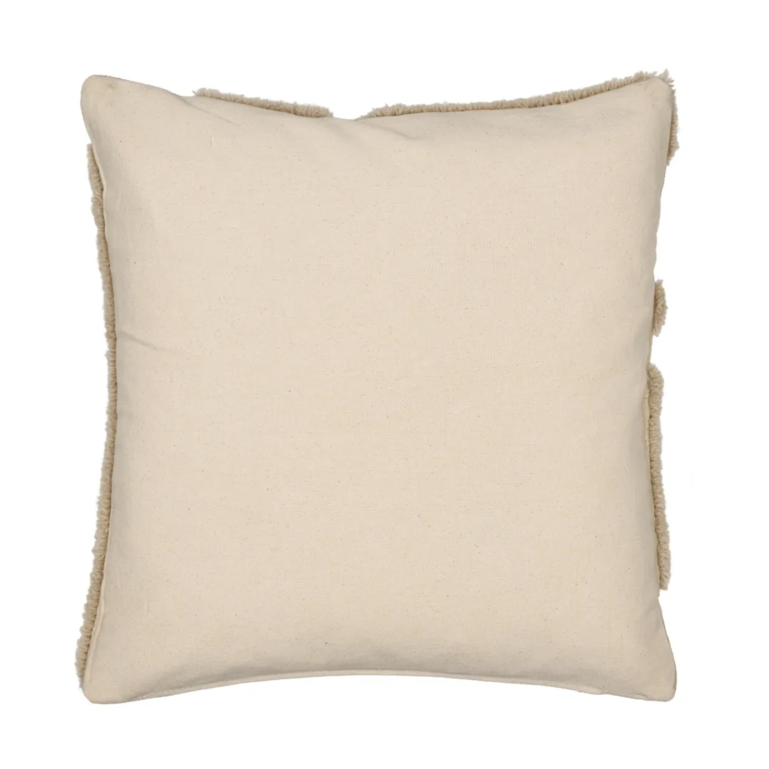 Cilla almofada tufada, Off-white-parchment, 50x50 cm Ferm Living
