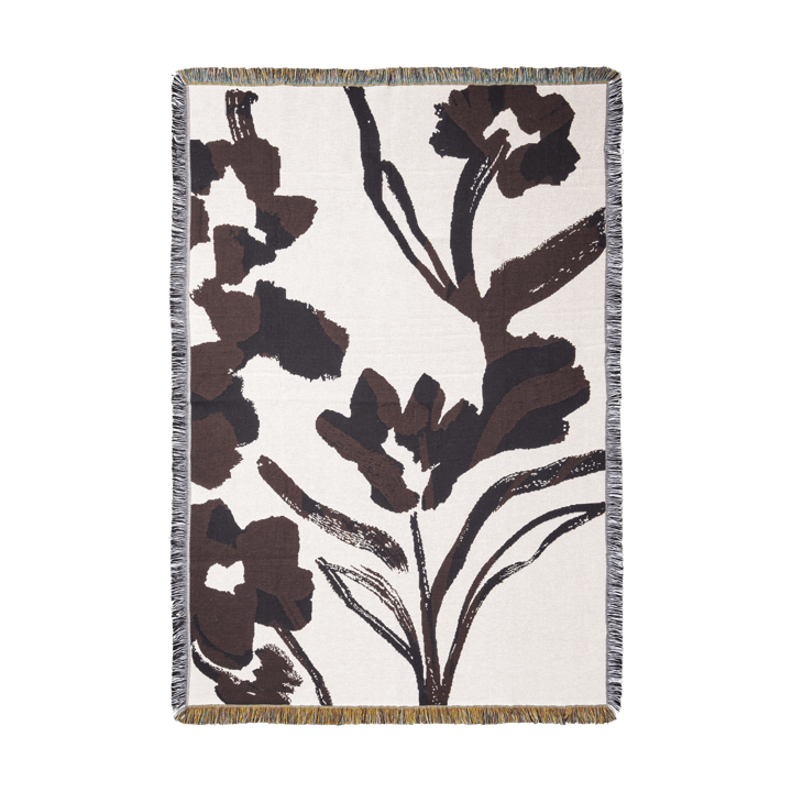Cilla manta de tapeçaria 120x170 cm - Off-white-Dark grape - Ferm Living