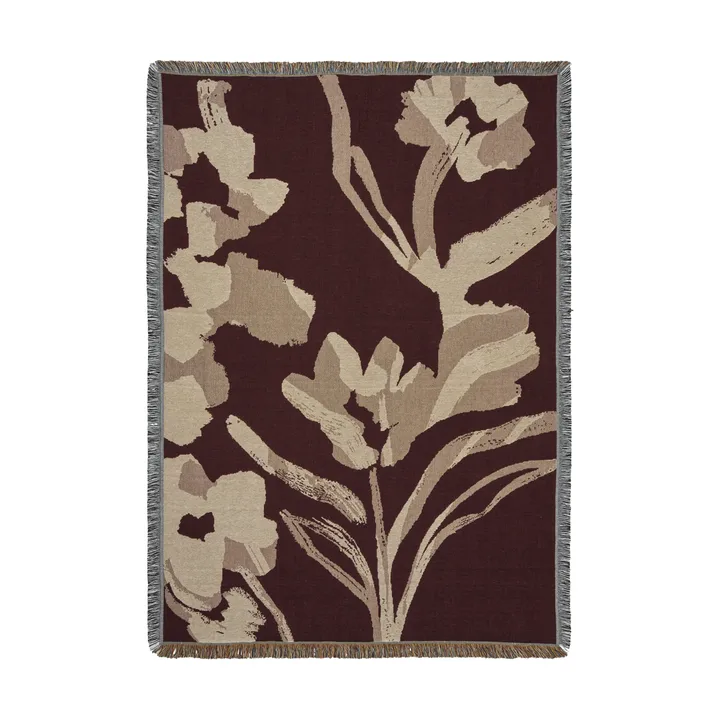 Cilla manta - Pecan escuro, 120x170 cm - Ferm Living