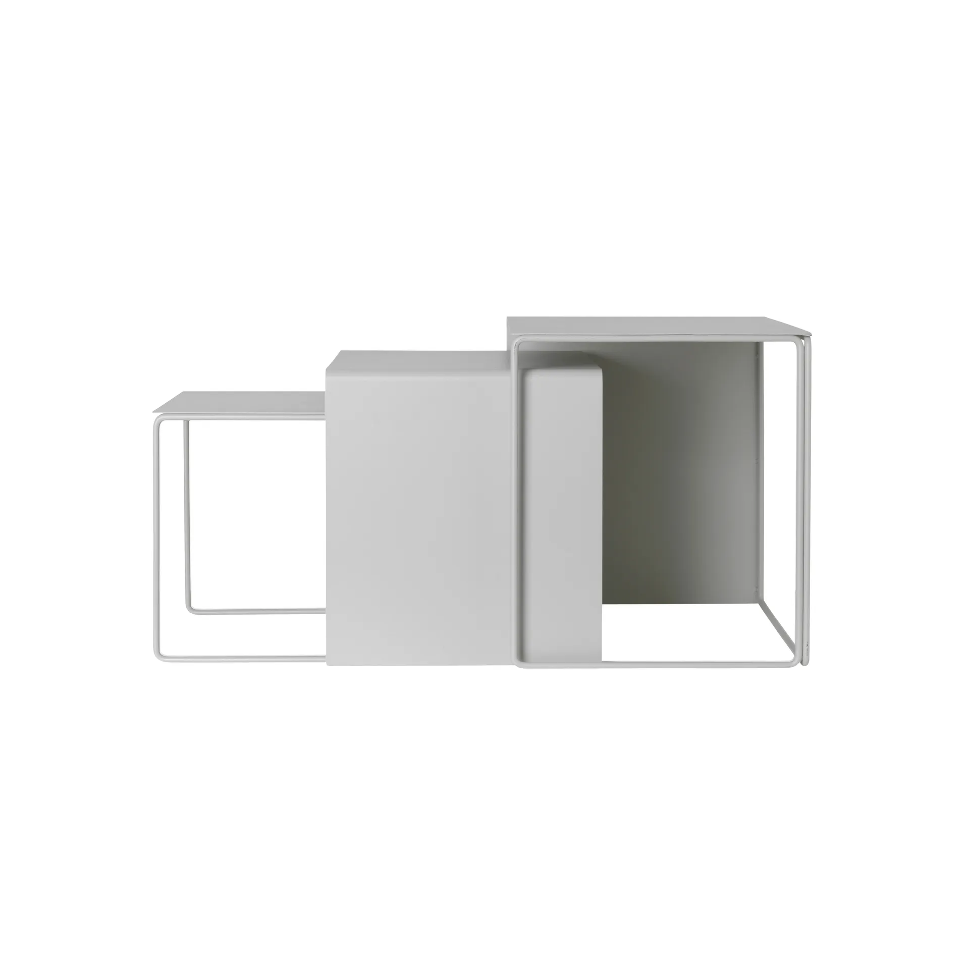 Cluster mesa 3 peças, Cinza claro Ferm Living