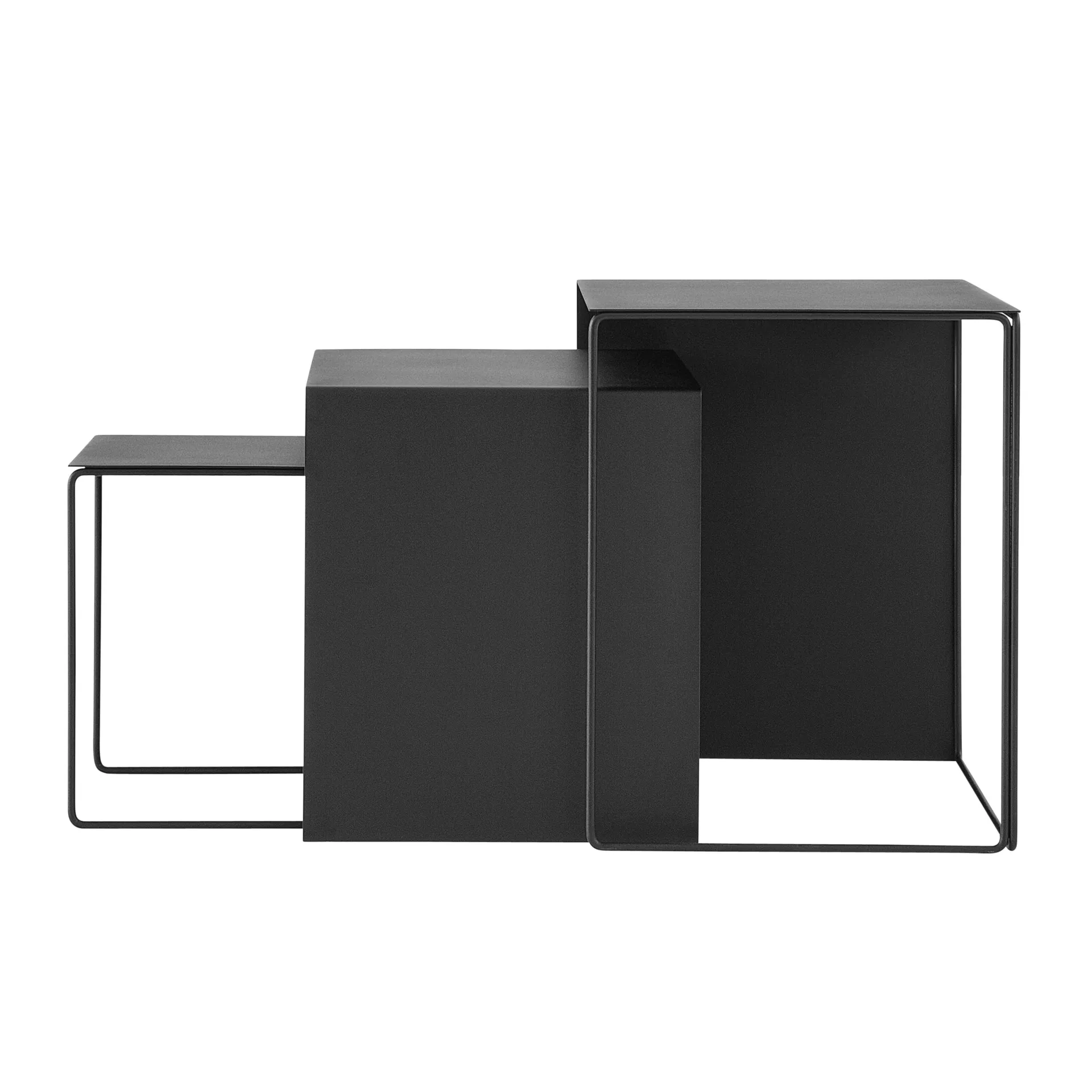 Cluster mesa 3 peças, Preto Ferm Living