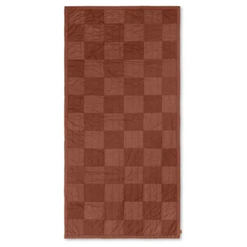 Colcha Duo 90x187 cm - Red Brown Tonal - Ferm Living