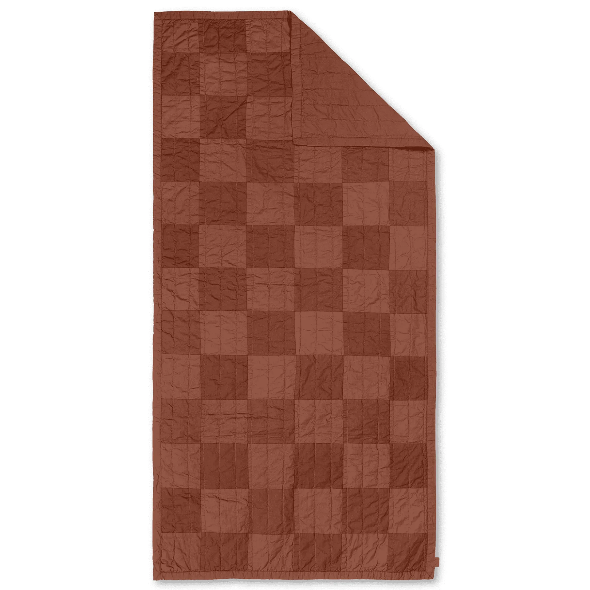 Colcha Duo 90x187 cm, Red Brown Tonal Ferm Living