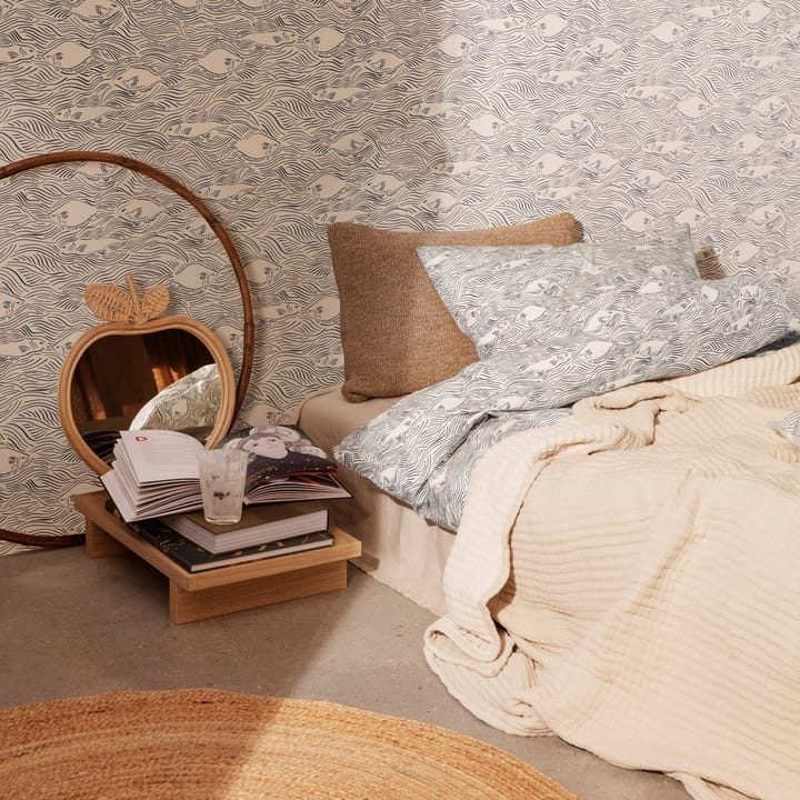 Conjunto de cama Stream 140x200 cm, Off white Ferm Living