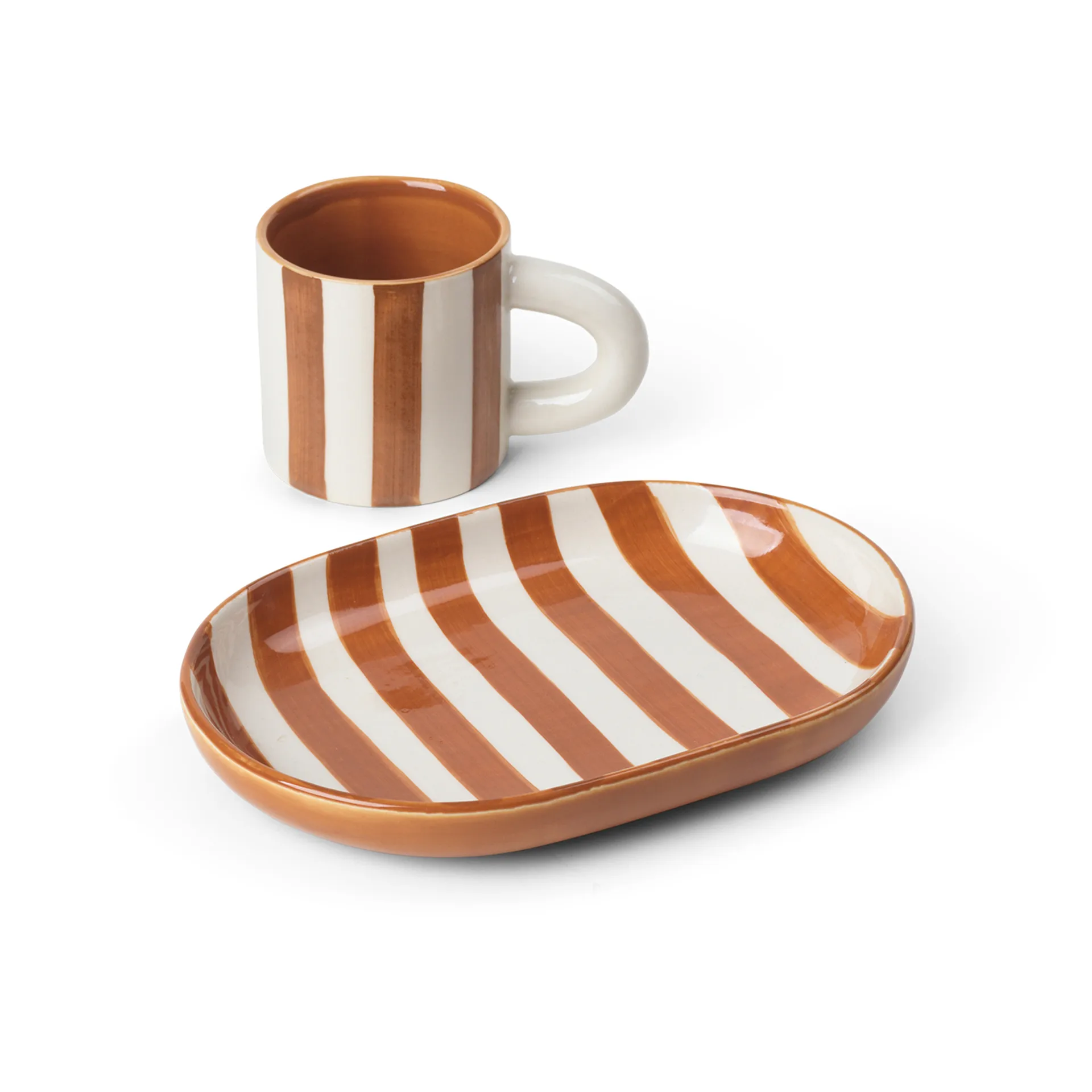 Conjunto de jantar para crianças Milu 2 un. , Terracotta Ferm Living