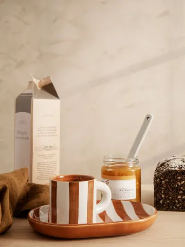 Conjunto de jantar para crianças Milu 2 un.  - Terracotta - Ferm Living