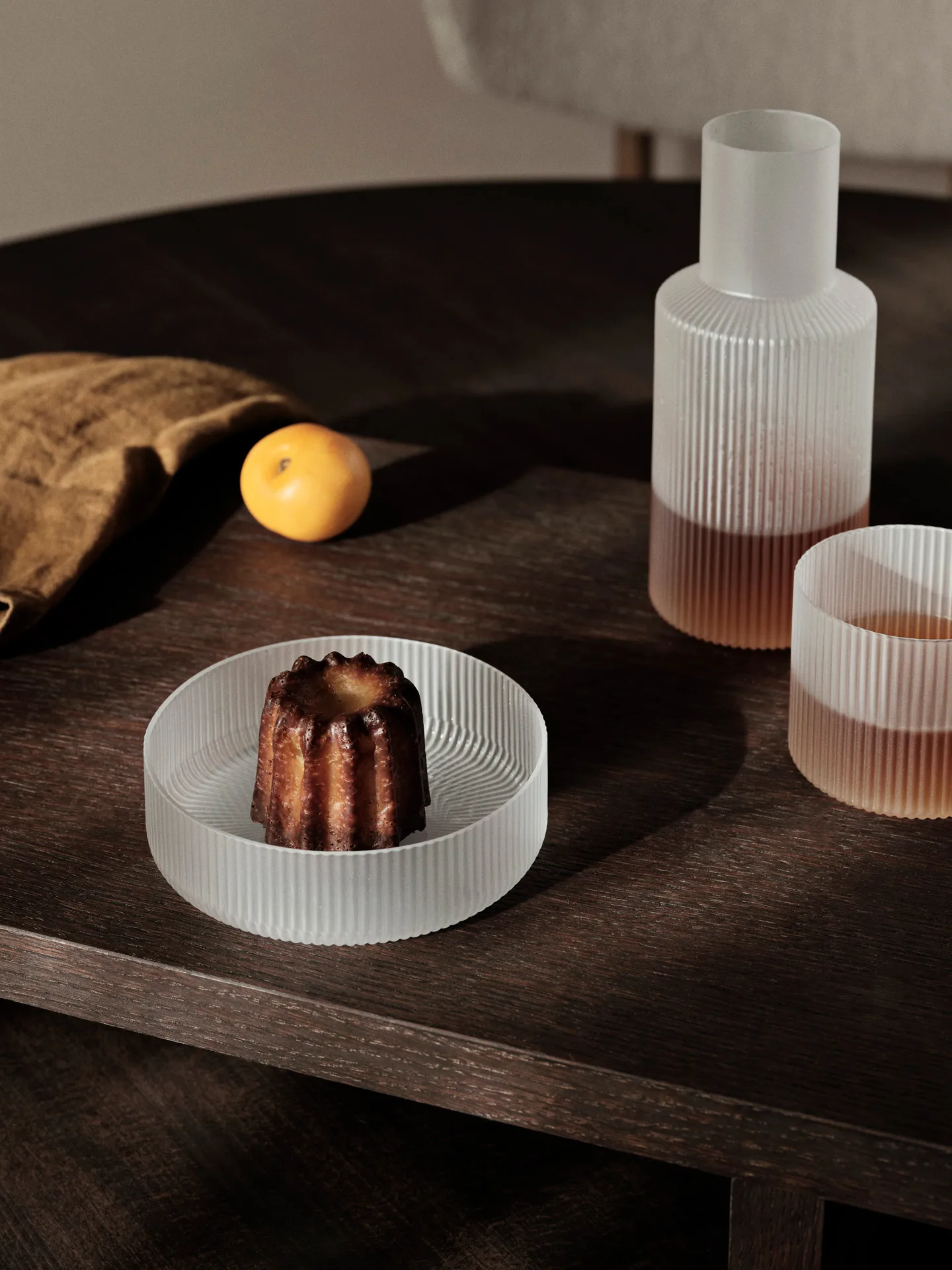 Conjunto de pequenas garrafas Ripple, Frosted Ferm Living