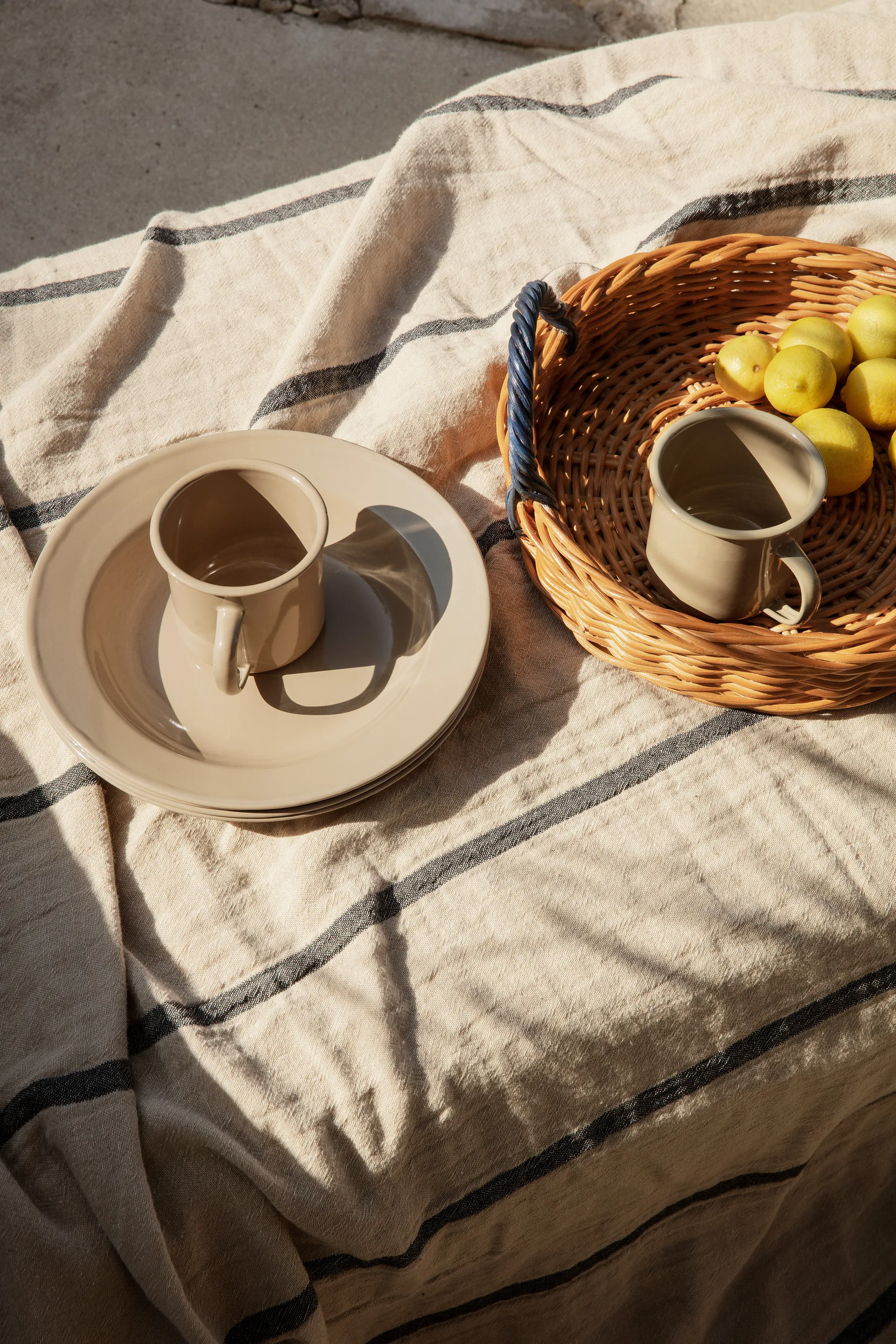 Conjunto de piquenique de 7 peças Yard Picnic, Cashmere Ferm Living