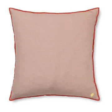 Contrast almofada linho 40x40 cm - Dusty Rose - Ferm Living