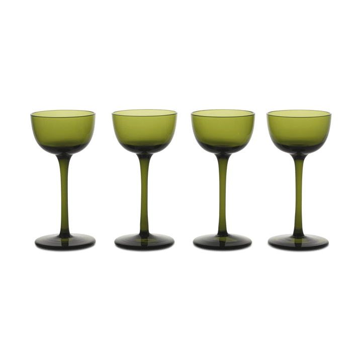 Copo de licor Host 4 un. - Verde Musgo - Ferm Living