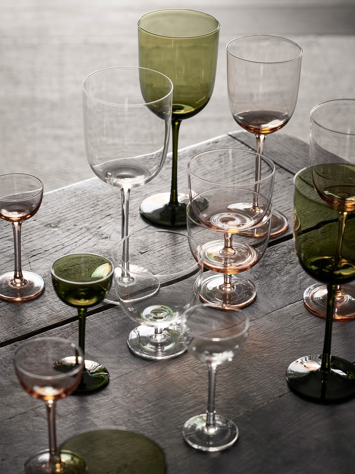 Copo de vinho branco Host 30 cl , 2 un., Verde Musgo Ferm Living