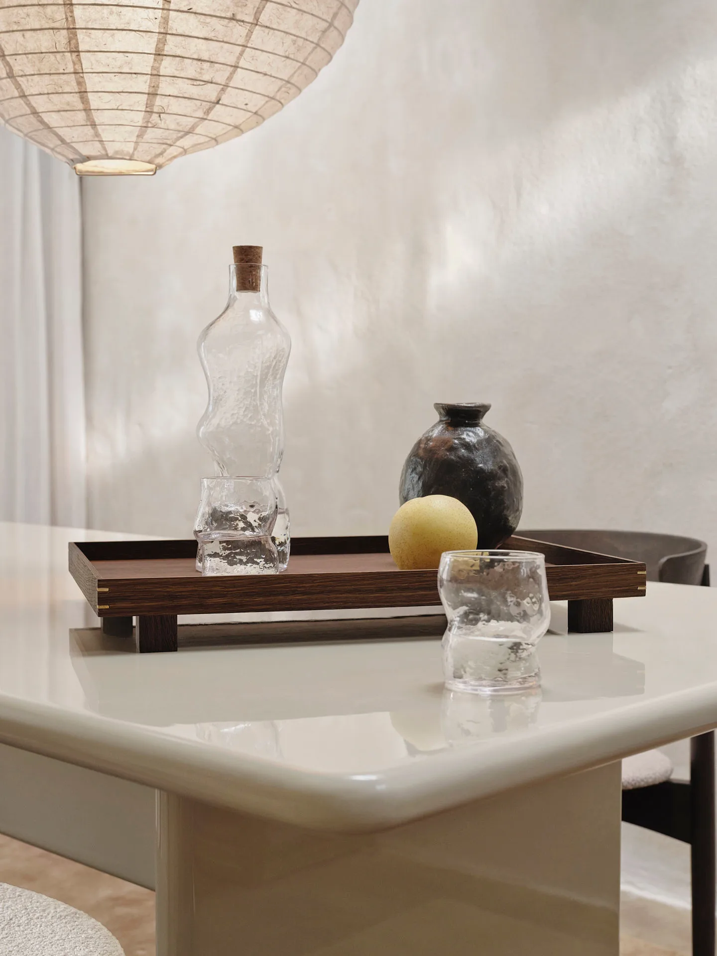 Copo Dimple 27 cl 2 un., Clear Ferm Living