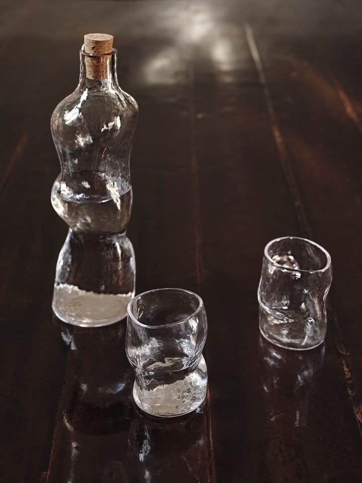 Copo Dimple 27 cl 2 un., Clear Ferm Living