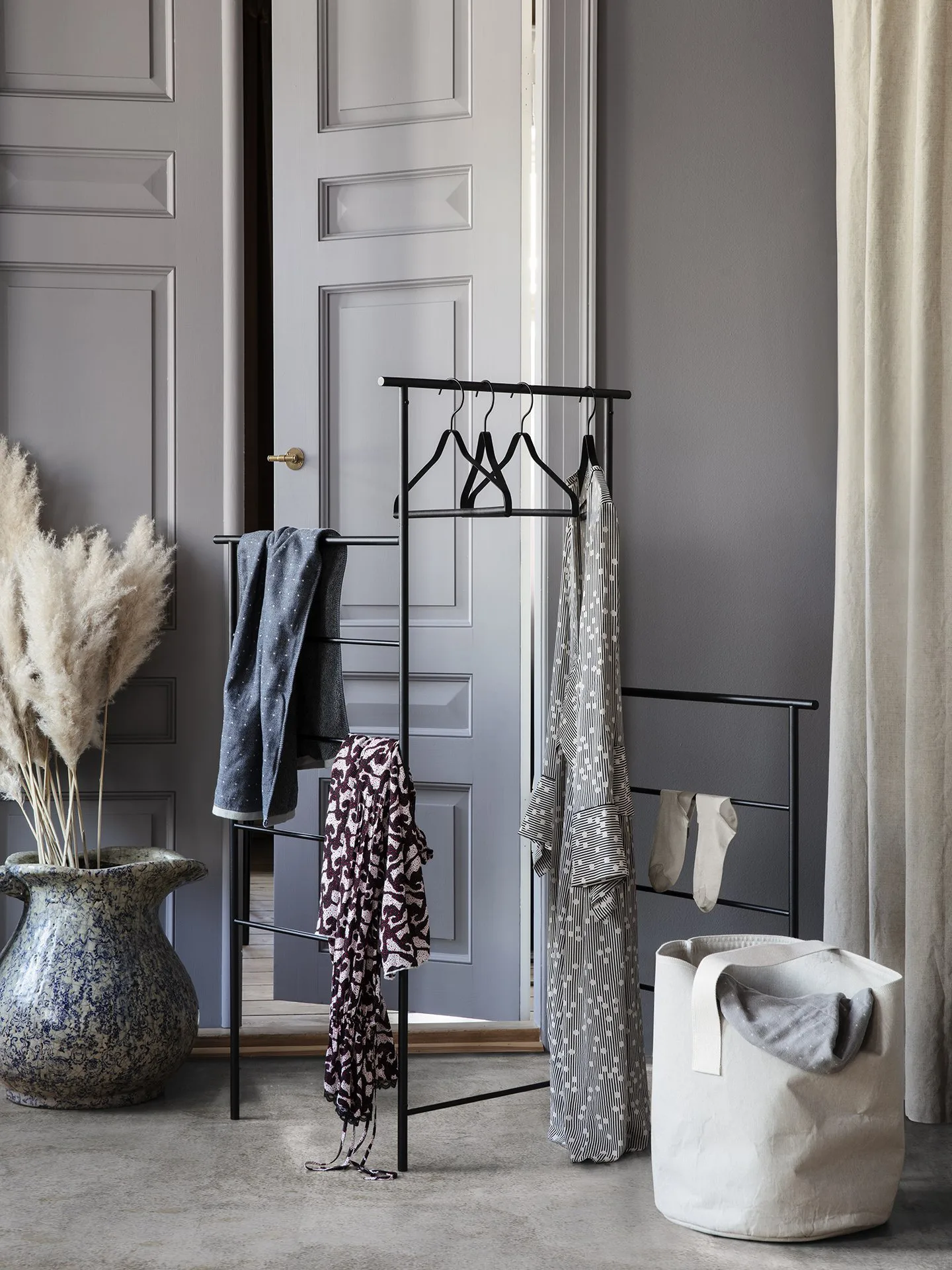 Cortina de chuveiro Chambray, Sand Ferm Living