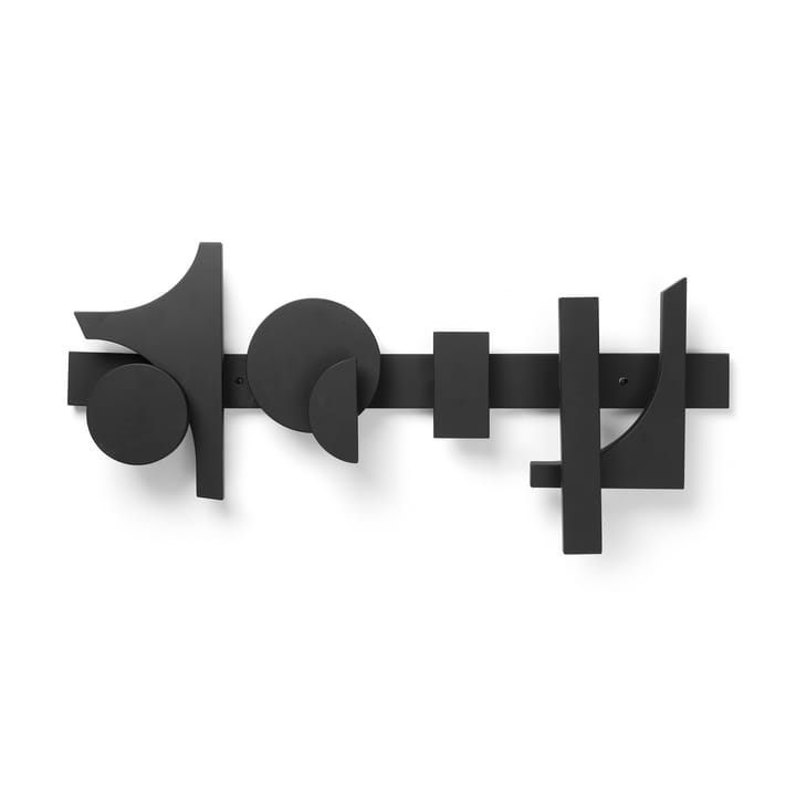 Cupe cabide mural 33.4x73 cm, Preto Ferm Living