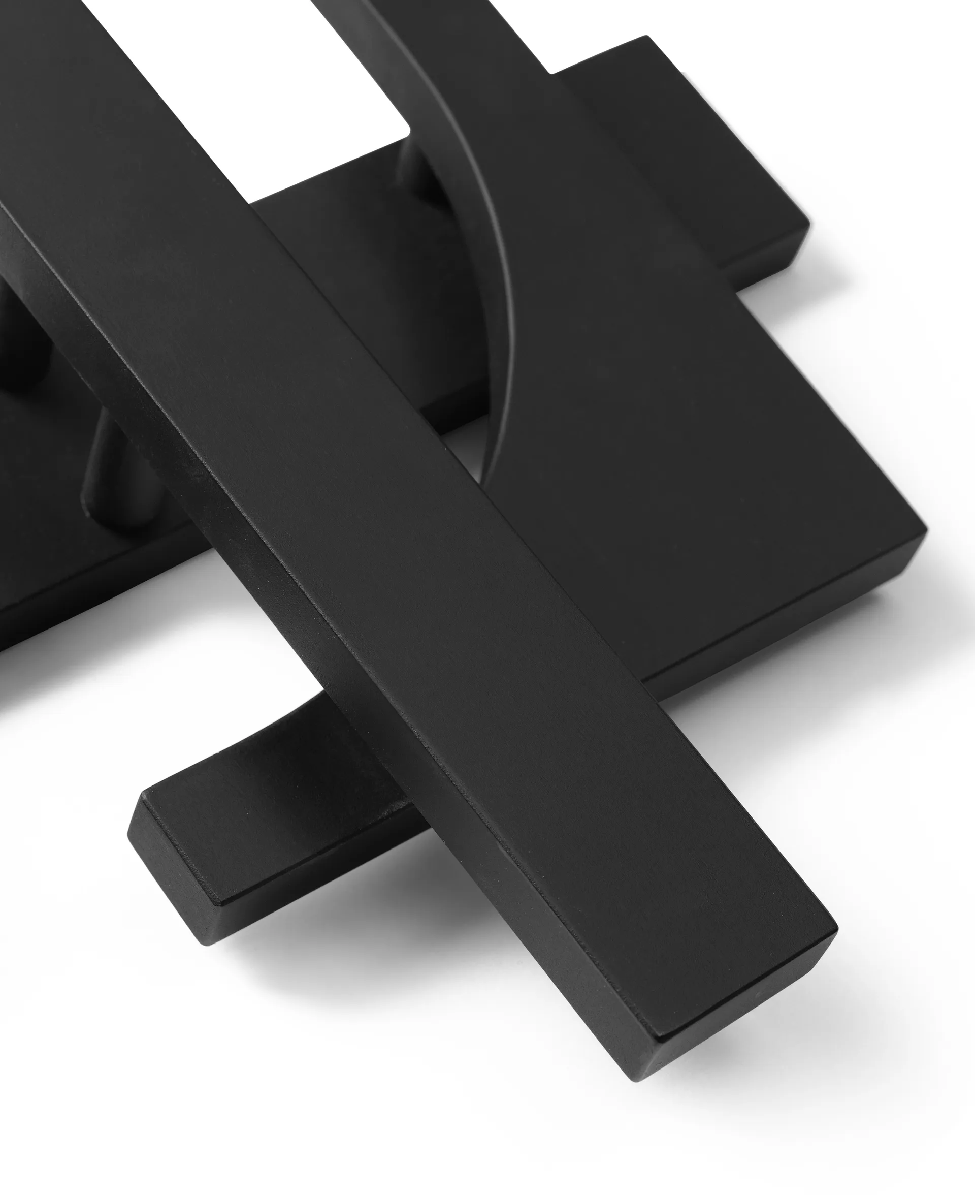 Cupe cabide mural 33.4x73 cm, Preto Ferm Living