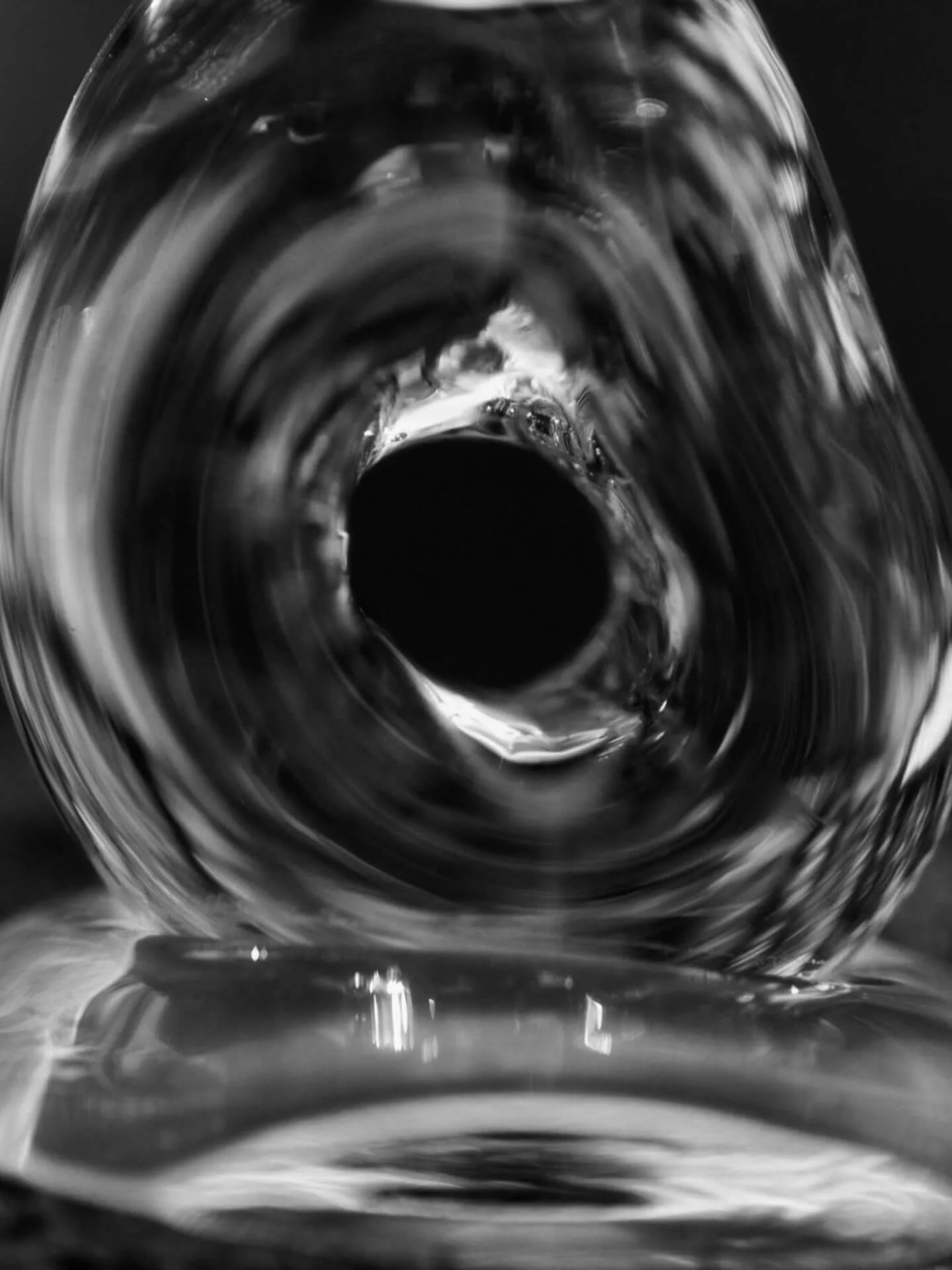 Damo peça central de vidro Ø21 cm, Claro Ferm Living