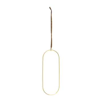 Deco decoração Anéis 3-pack - latão - Ferm Living