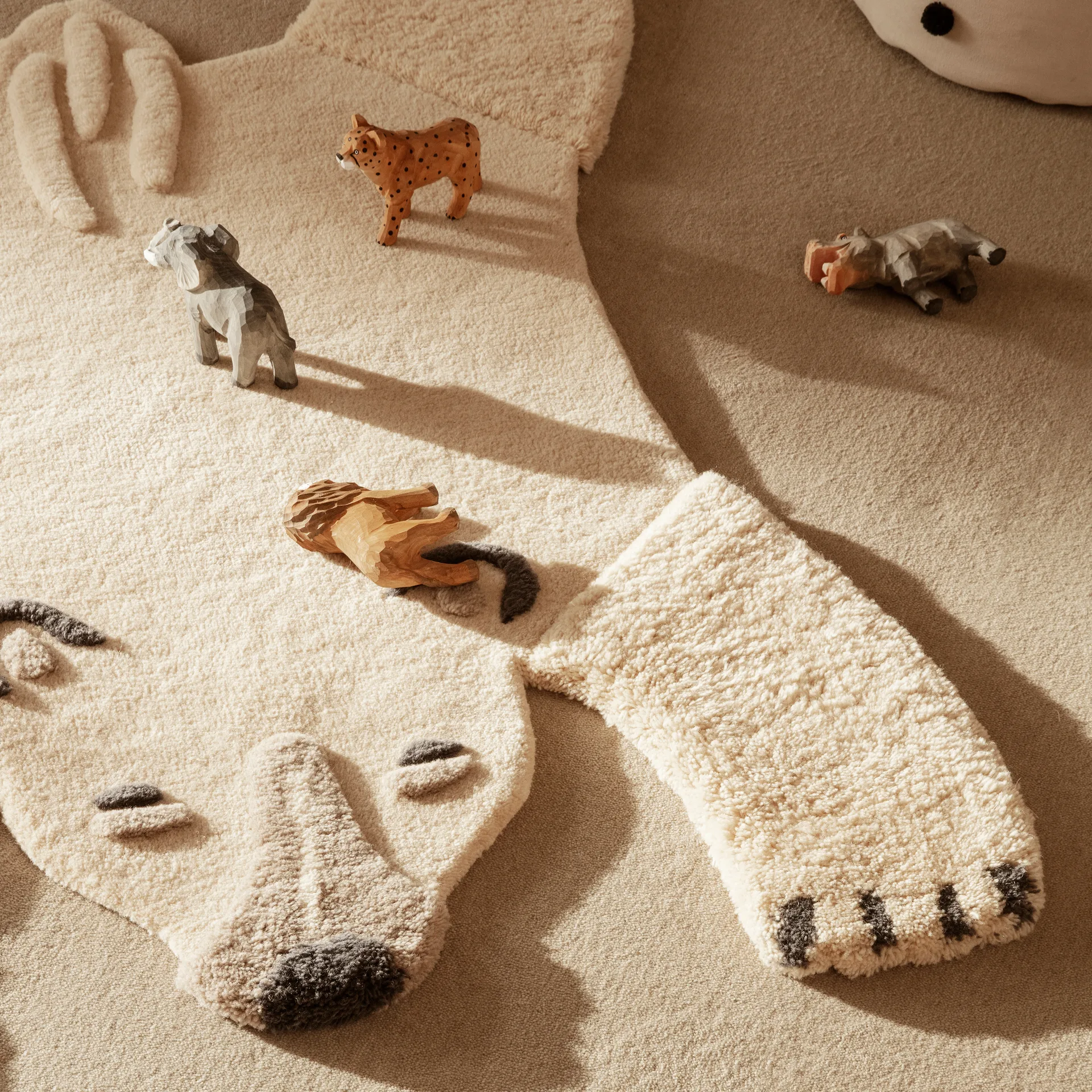 Decoração de madeira Animal, chita Ferm Living