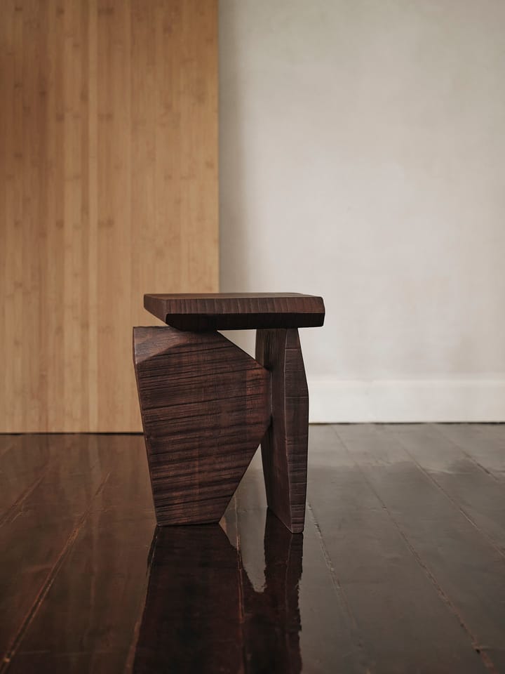 Decoração Silva Piece, Dark stained mango wood Ferm Living