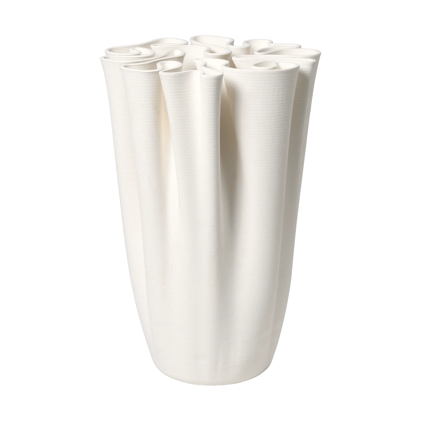 Dedali vaso de chão, Off-white, 50 cm Ferm Living