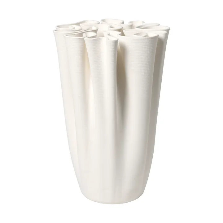 Dedali vaso de chão - Off-white, 50 cm - Ferm Living