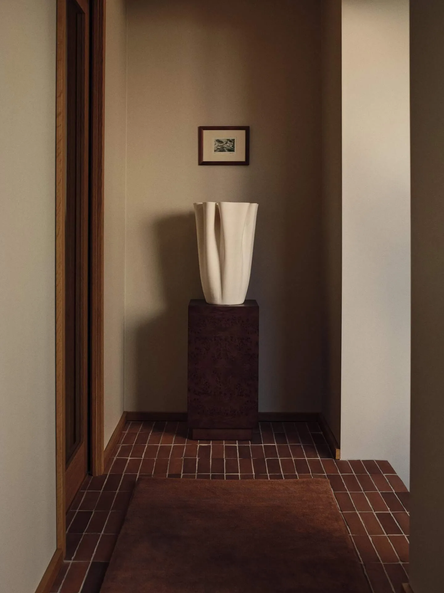 Dedali vaso de chão, Off-white, 50 cm Ferm Living