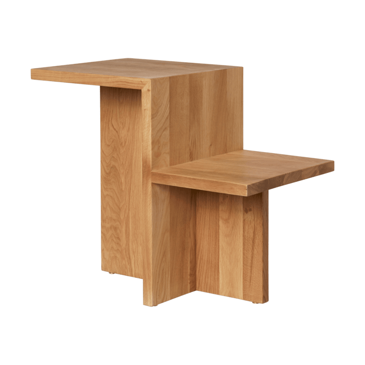 Distinct mesa de centro em calcário 59,5x35x50 cm - Natural oak - Ferm Living